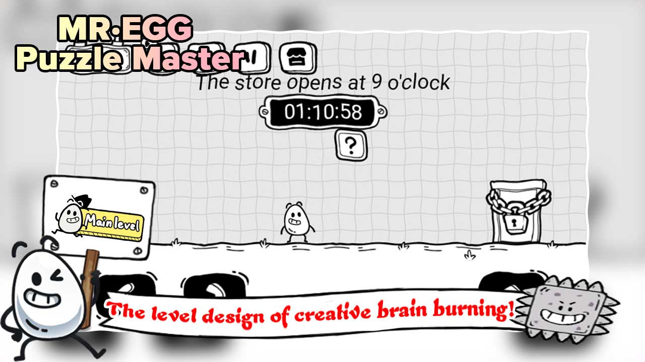 Download & Play Mr Egg - Puzzle Master on PC & Mac (Emulator)