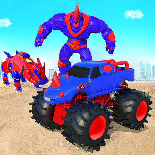 Play Rhino Robot Car Transformation Online