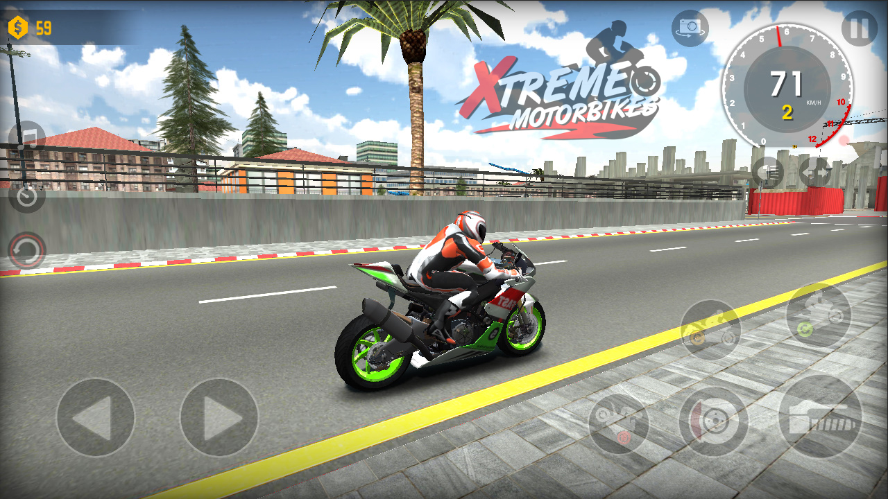 Скачайте и играйте в Xtreme Motorbikes на ПК или Mac с (Эмулятор)