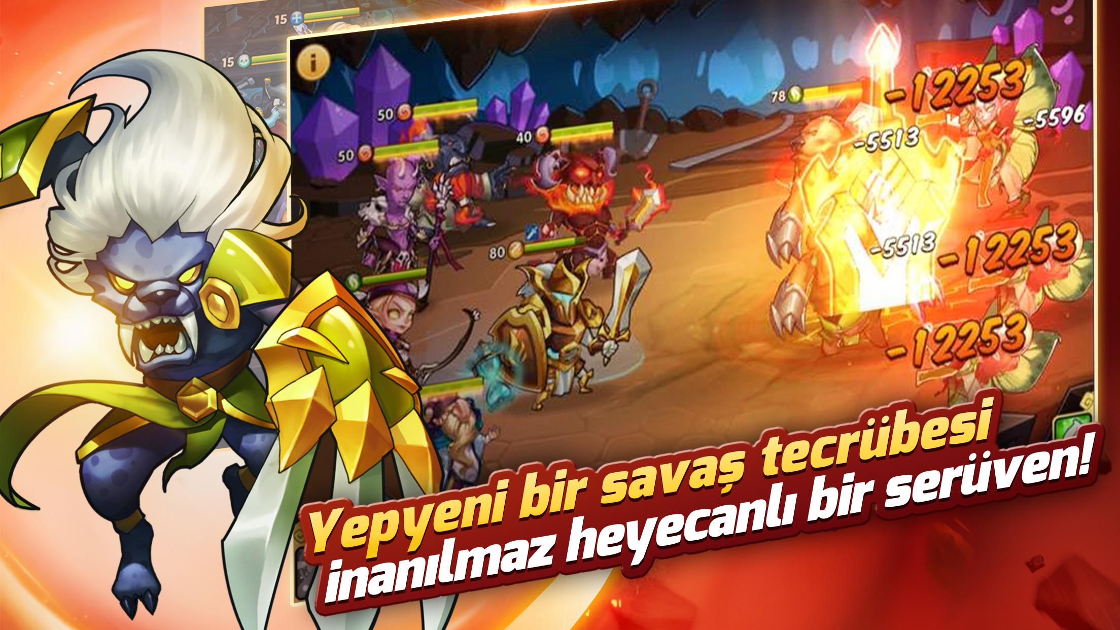 Idle Heroes: Yepyeni bir savaş tecrübesi inanılmaz heyacanlı bir serüven