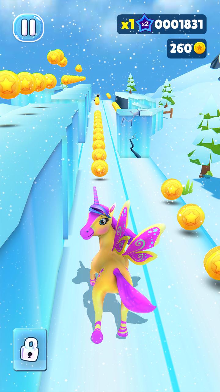 UNICORN RUN 3D jogo online gratuito em